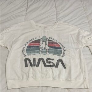 Zoe + Liv NASA Graphic Sweatshirt